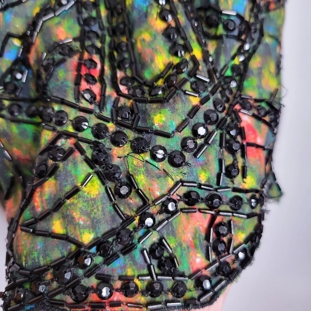Free People Intimately Floral Sequin Dress Women's Size Extra Small - Picture 12 of 13
